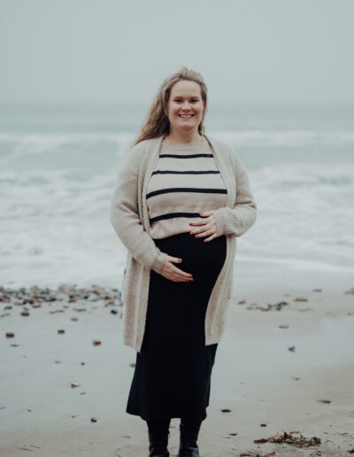 Babybauch Shooting Strand Rostock