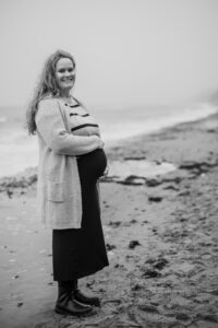 Babybauch Shooting Strand Rostock