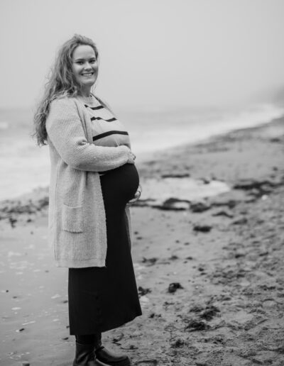 Babybauch Shooting Strand Rostock