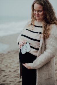 Babybauch Shooting Strand Rostock