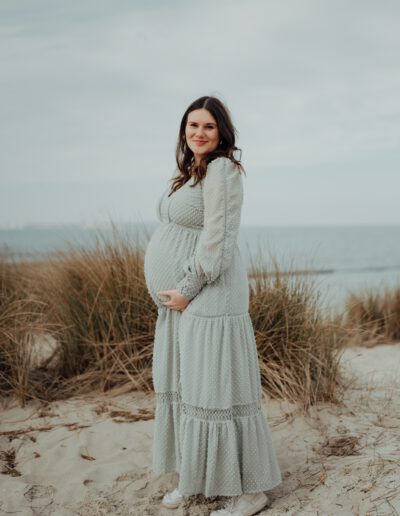 Babybauchshooting Strand Rostock