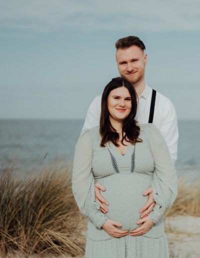 Babybauchshooting Strand Rostock