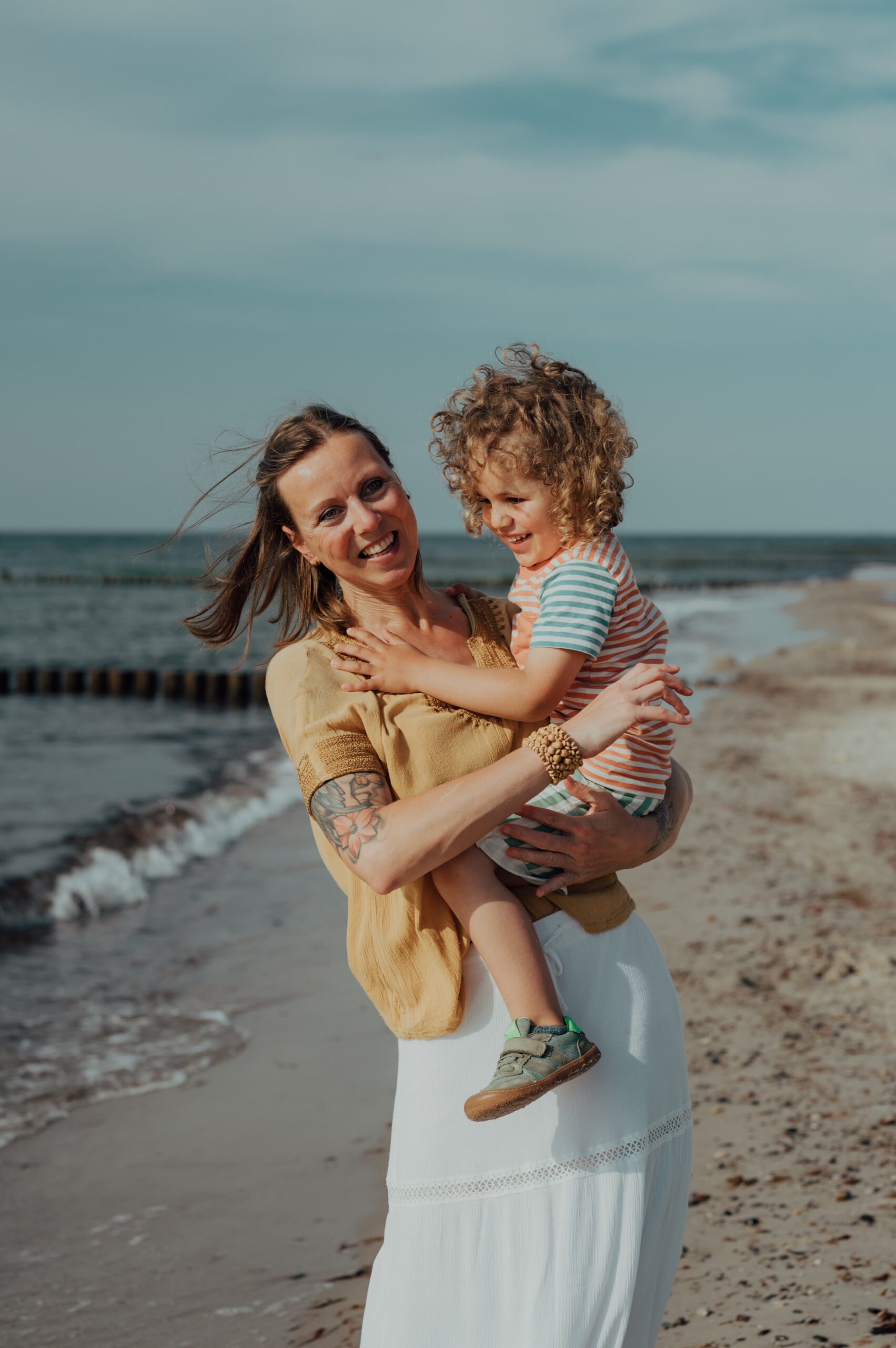 Familienshooting Strand Rostock