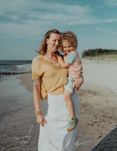 Familienshooting Strand Rostock