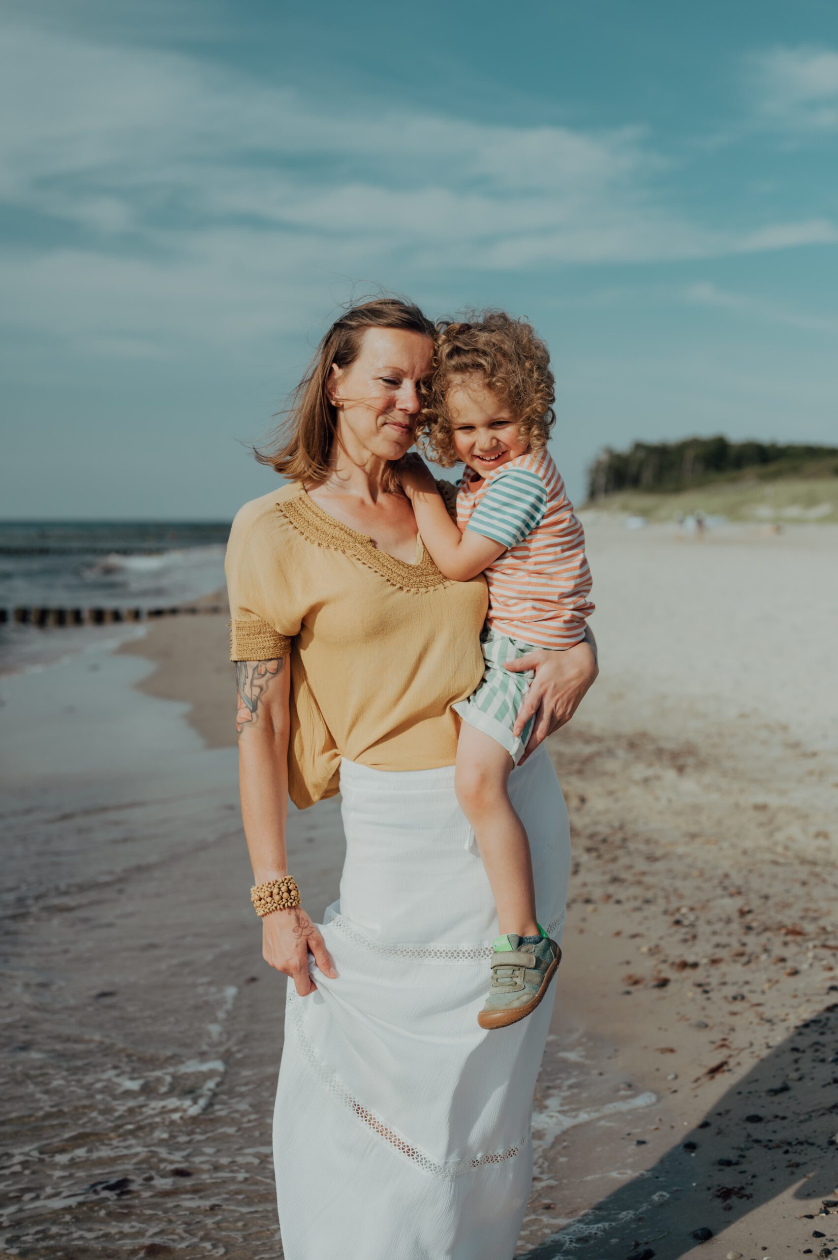 Familienshooting Strand Rostock