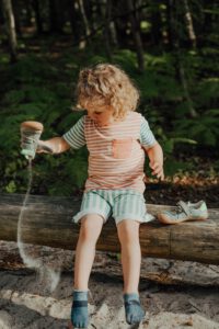 Authentisches Familienshooting