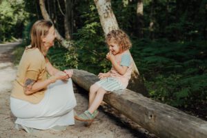 Authentisches Familienshooting