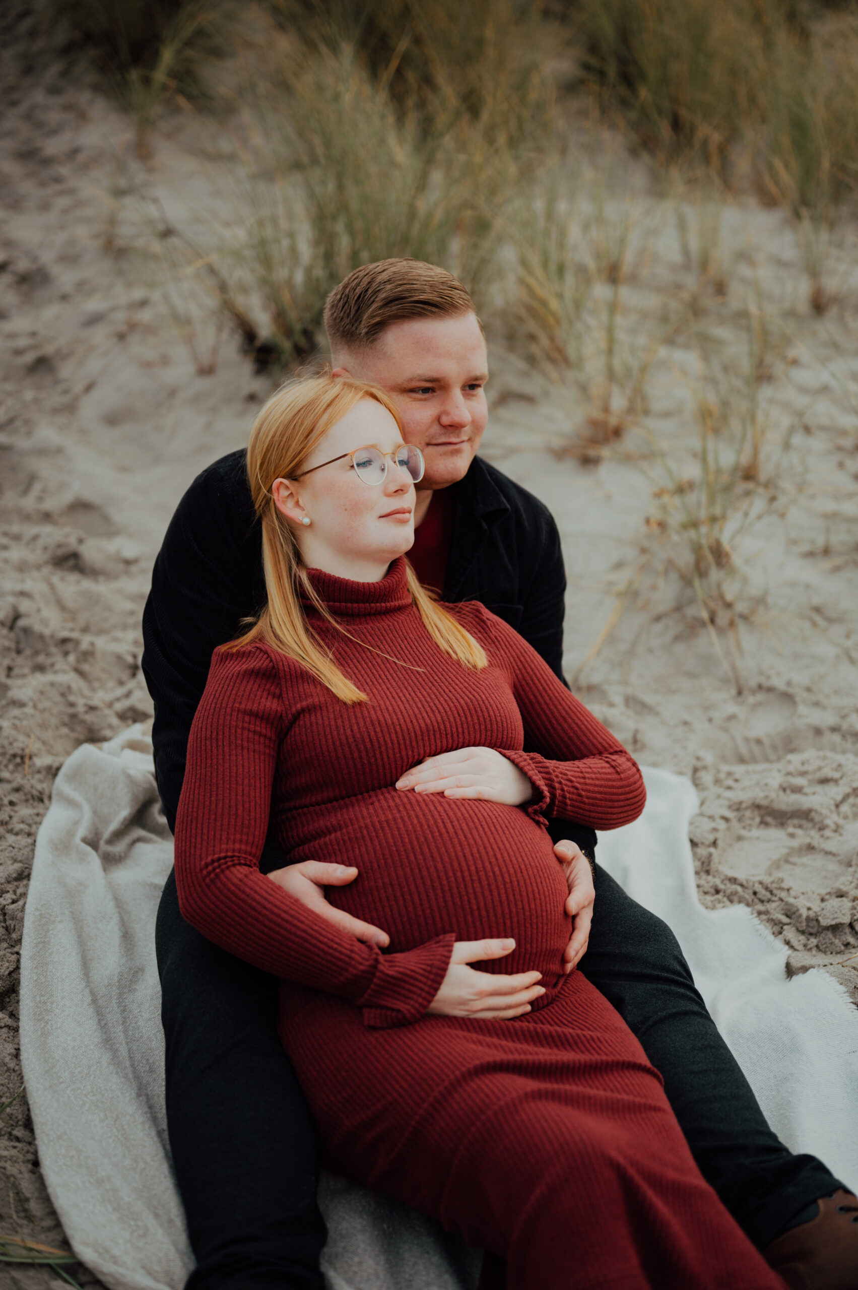 Babybauchshooting Strand Rostock