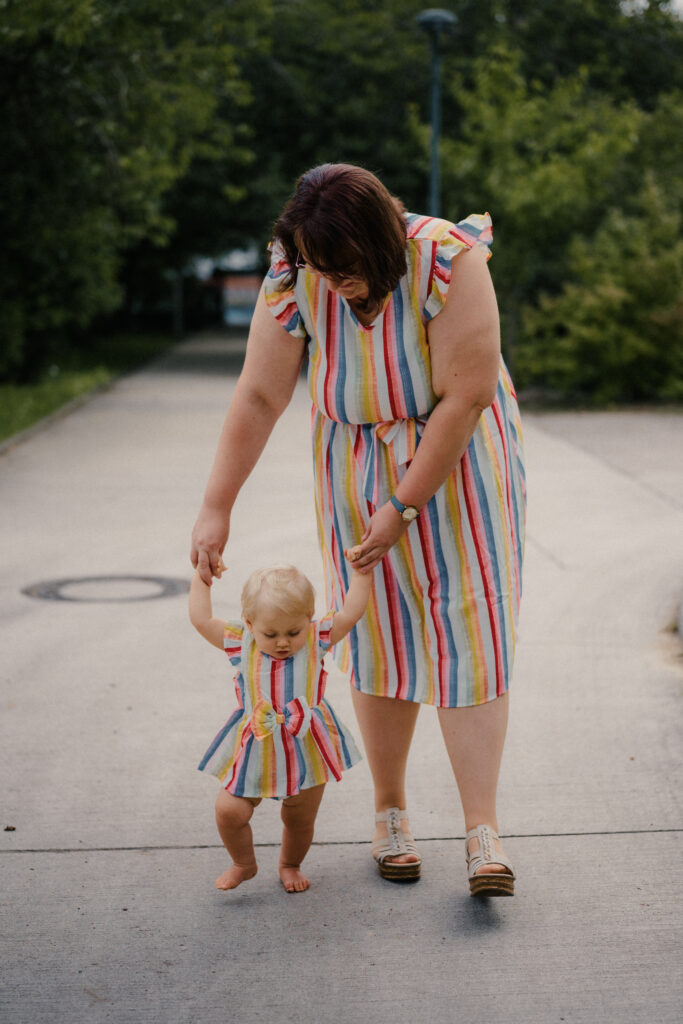 Familienshooting botanischer Garten