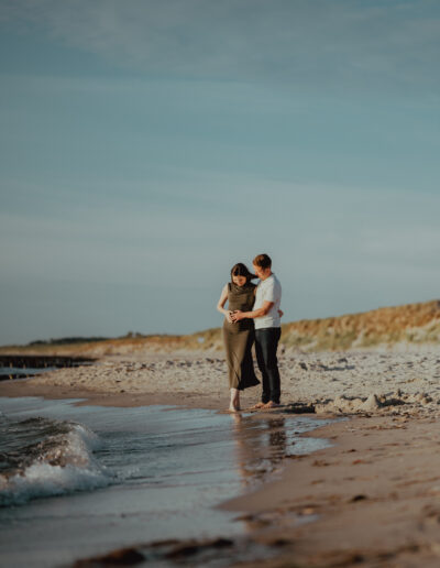 Babybauchfotos Strand