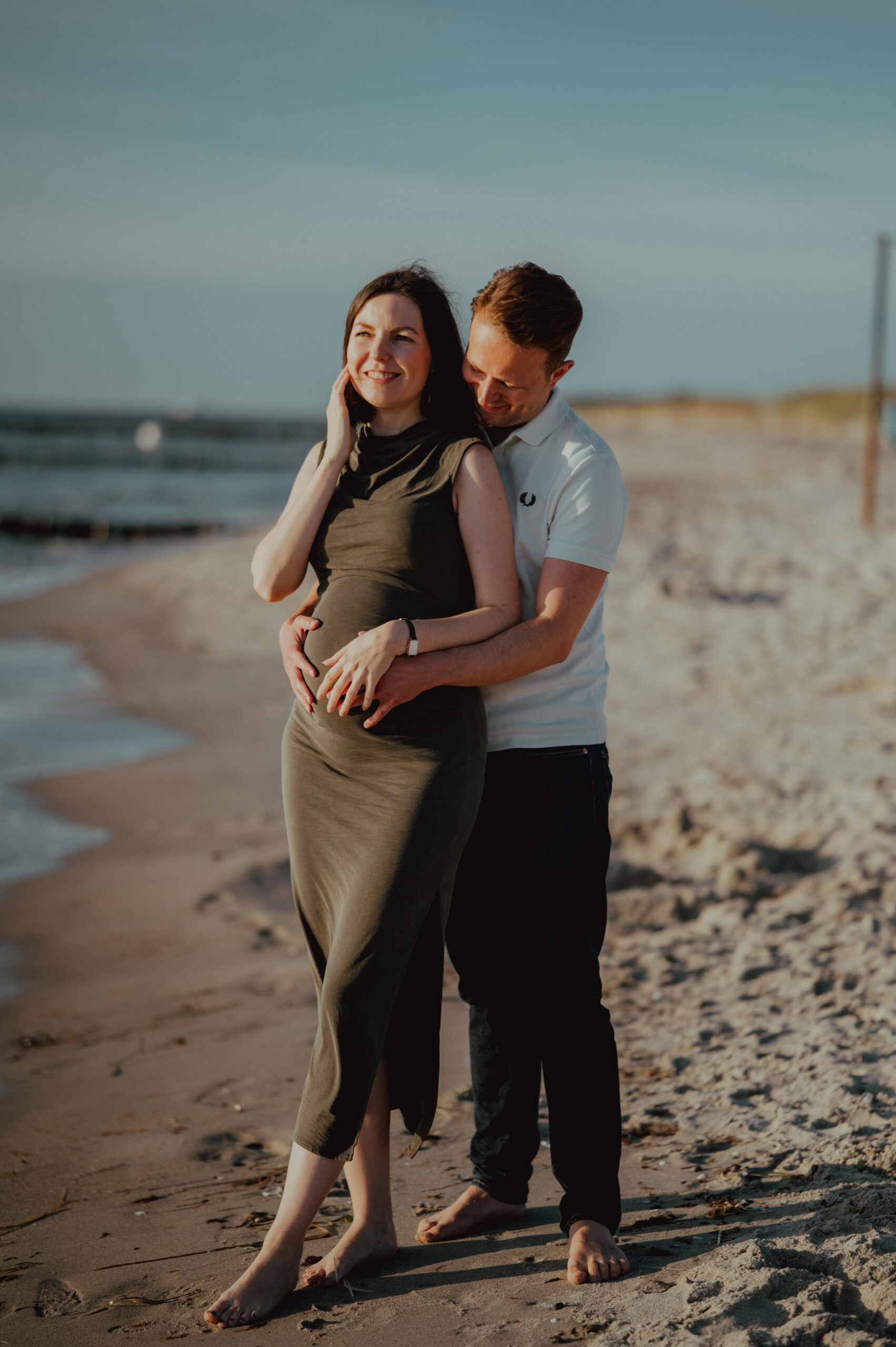 authentische Babybauchfotos