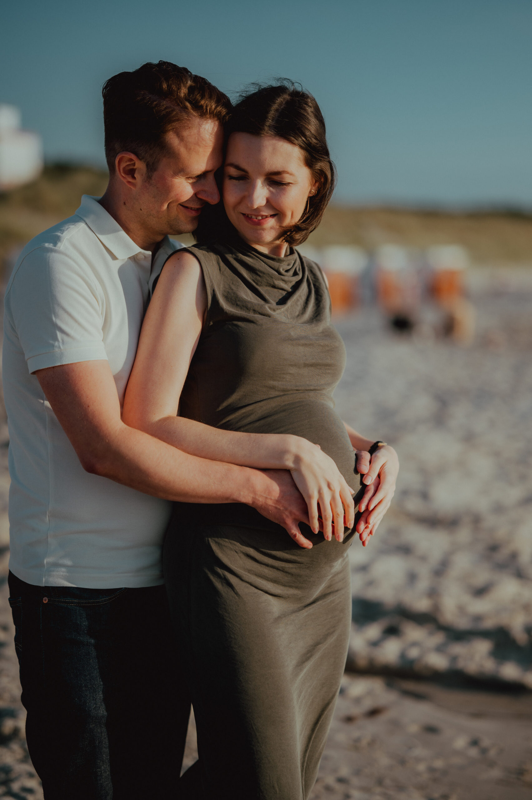 authentische Babybauchfotos