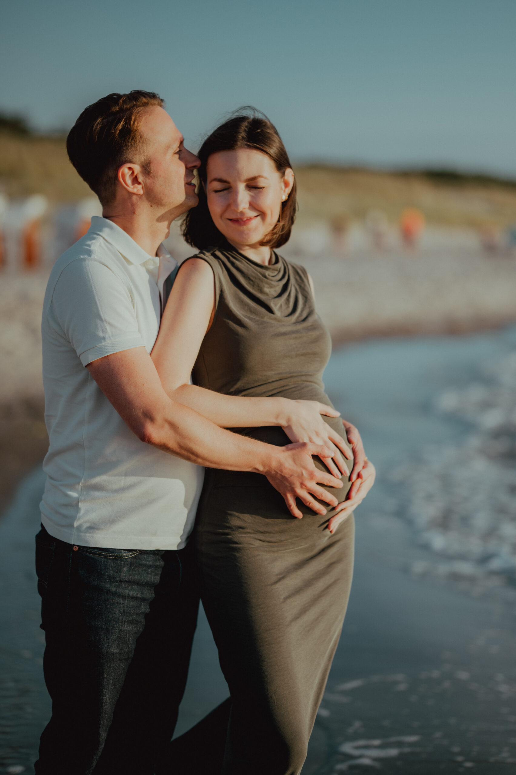 authentische Babybauchfotos