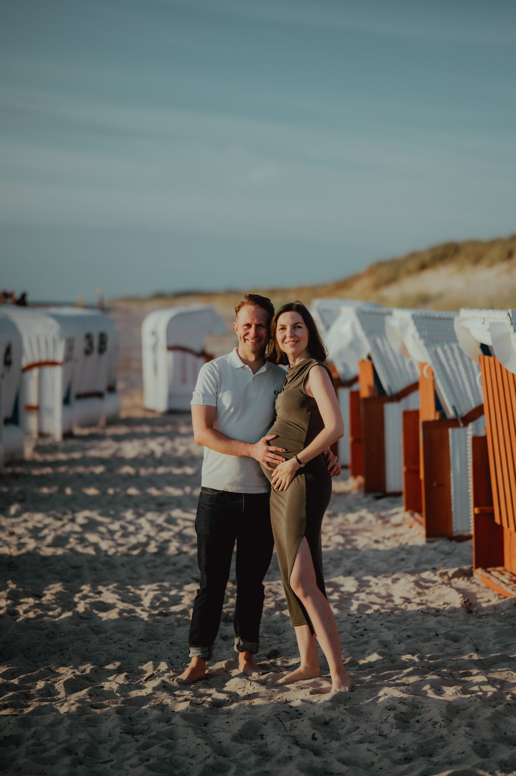 Schwangerschaftsshooting Strand