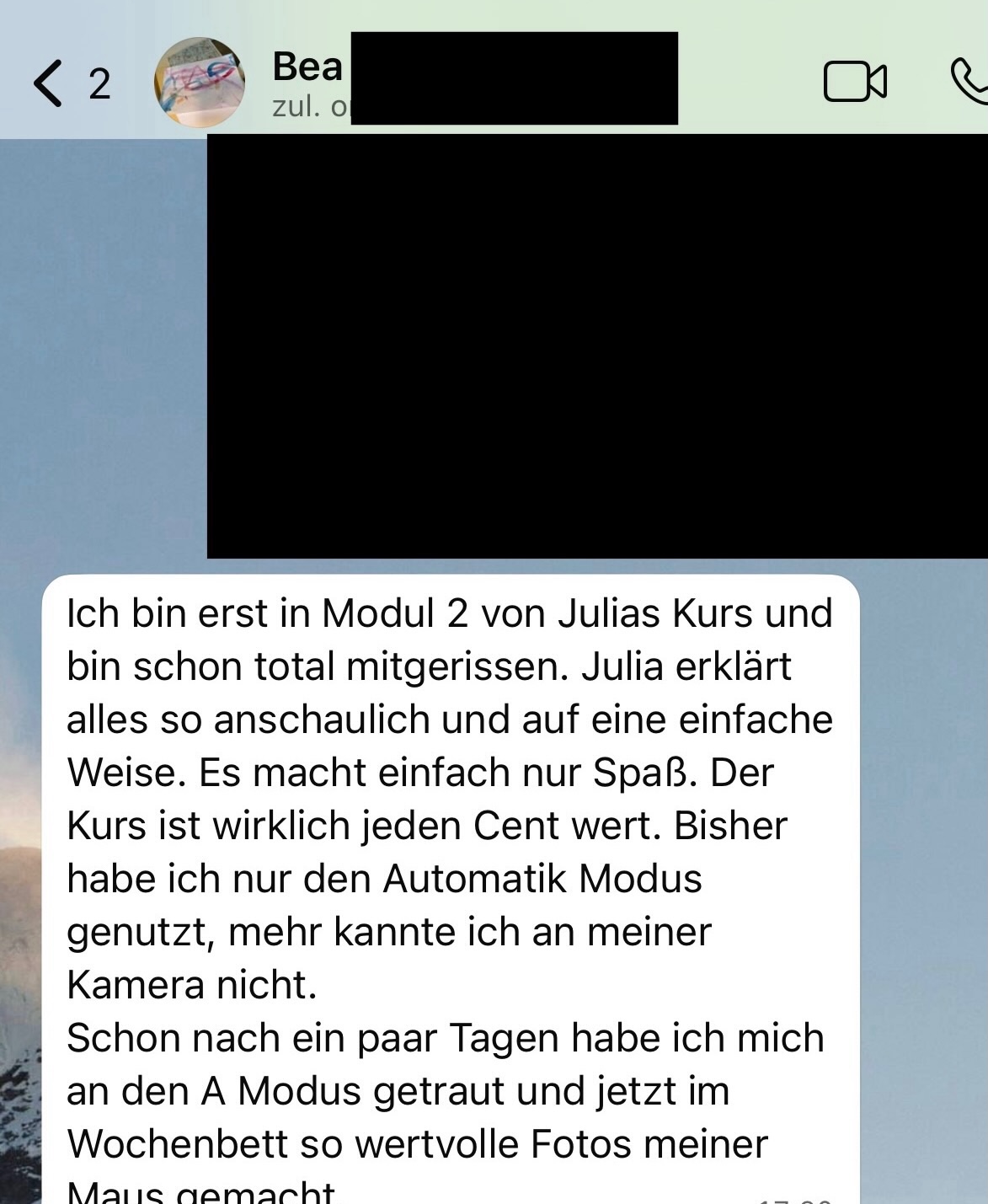 Rezension Online Fotokurs